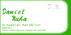 daniel muha business card